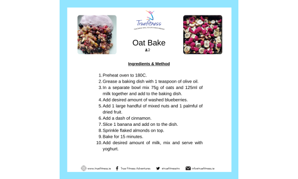 Breakfast Oat Bake Recipe